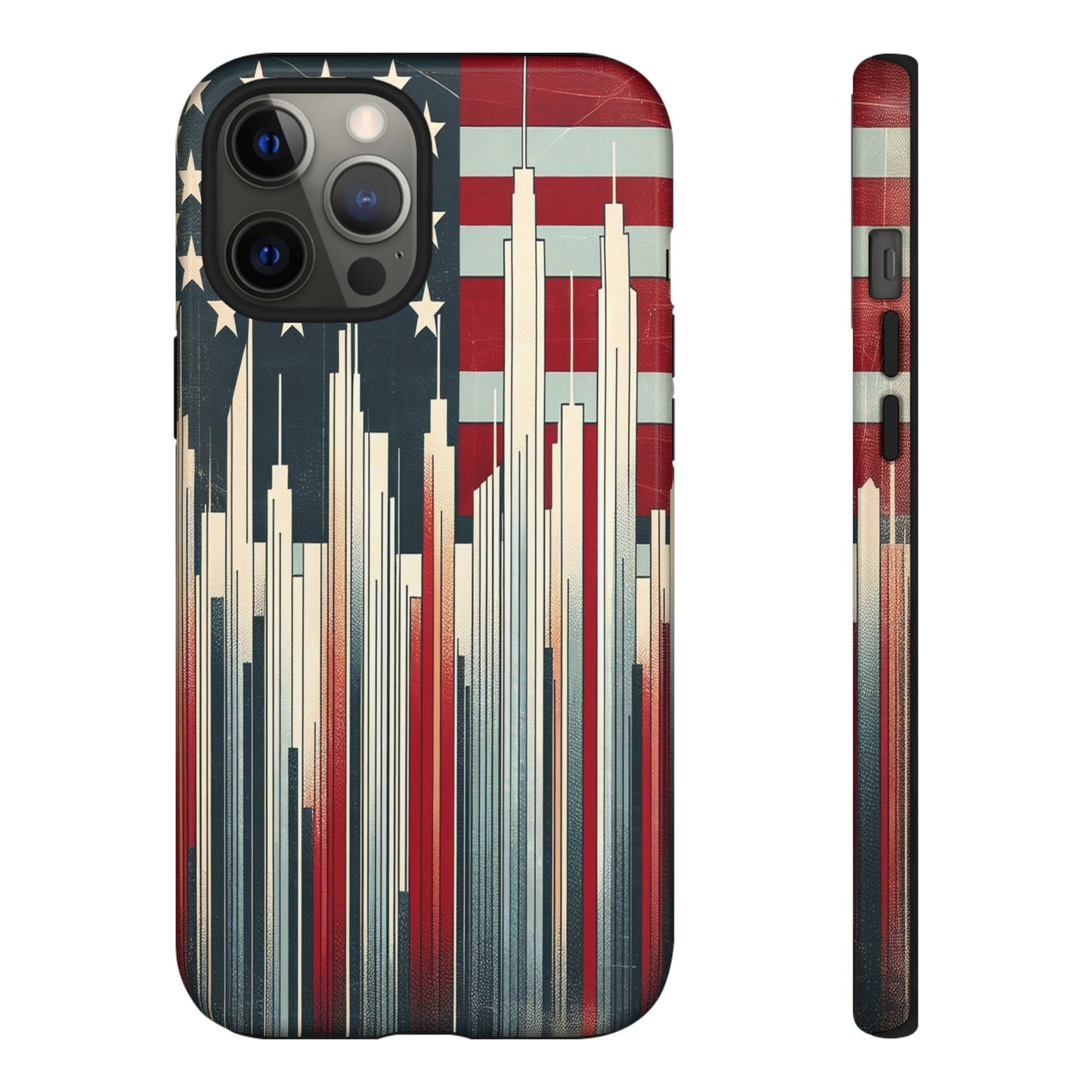 Skyline and Stars Unite - Phone Case