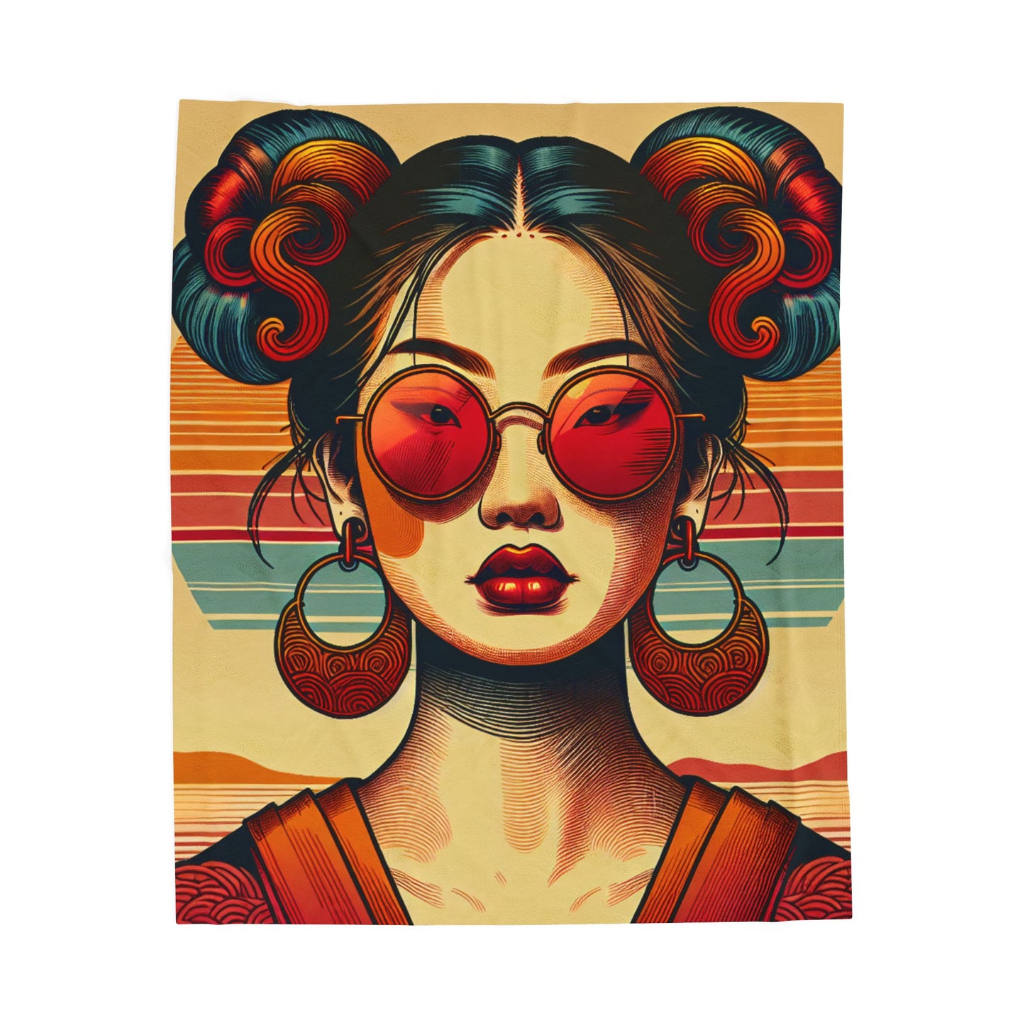 Radiant Reflections - Plush Blanket