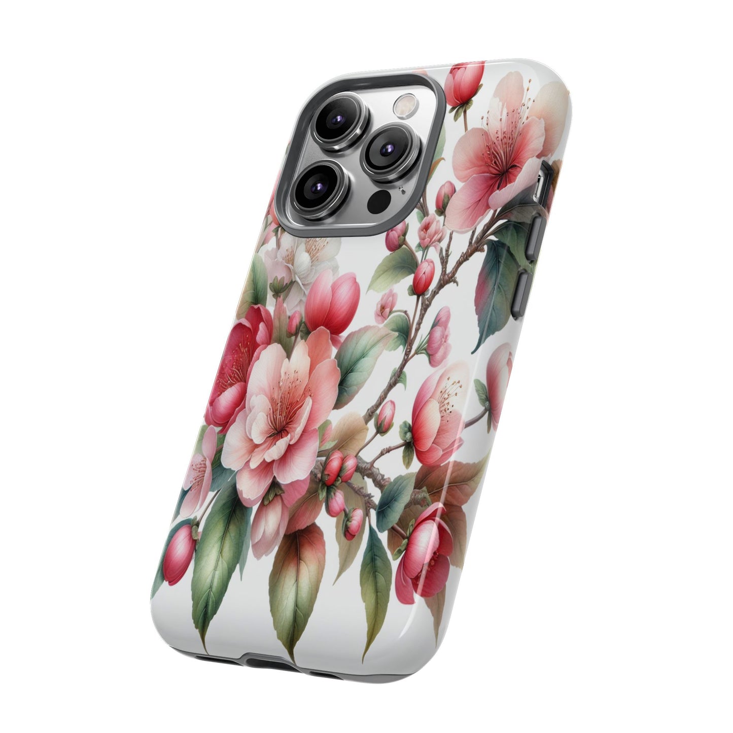 Protective Radiant Petals Unfolding  Iphone Case Compatible With Iphone 16 15 14 - Phone Cover
