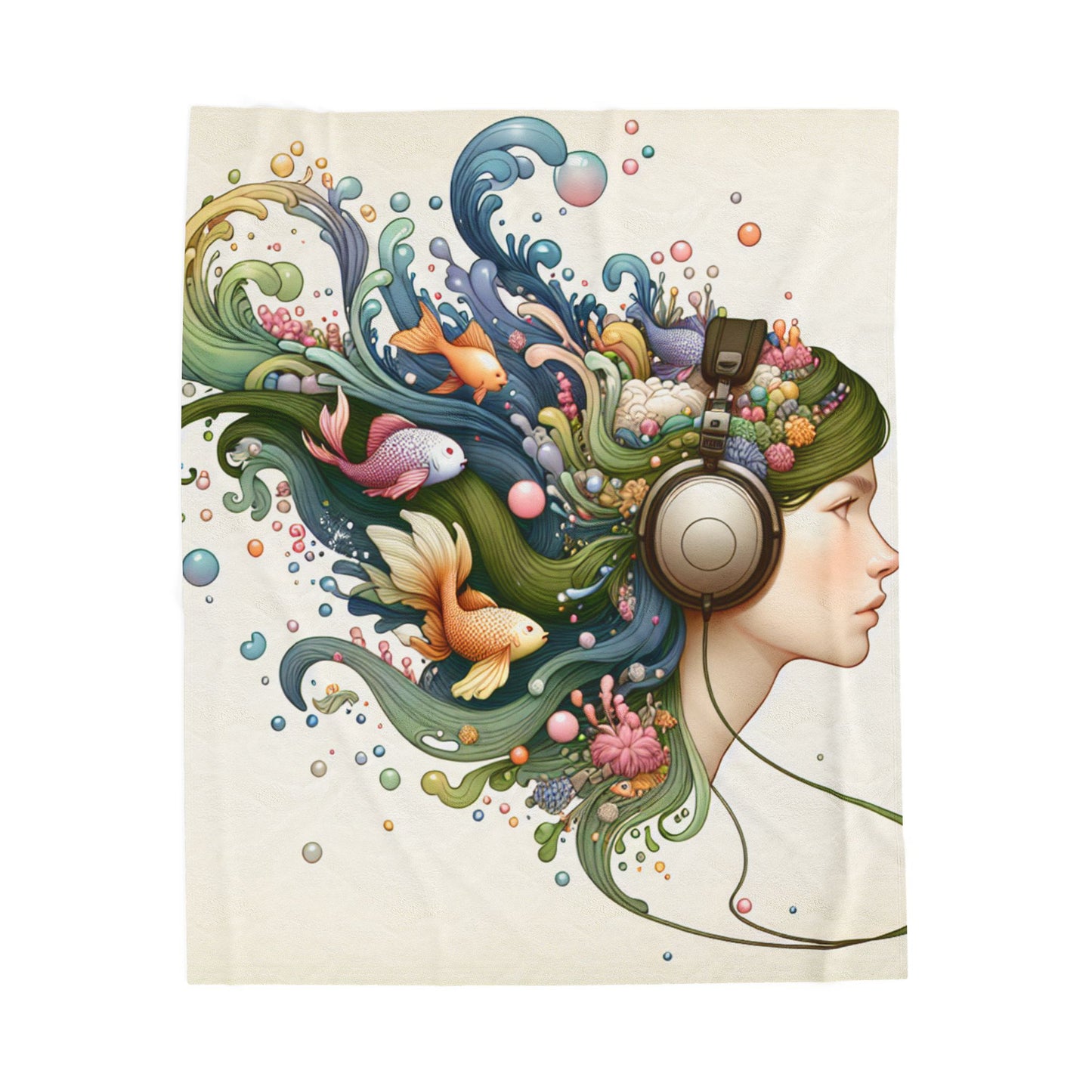 Imaginative Melodies - Plush Blanket