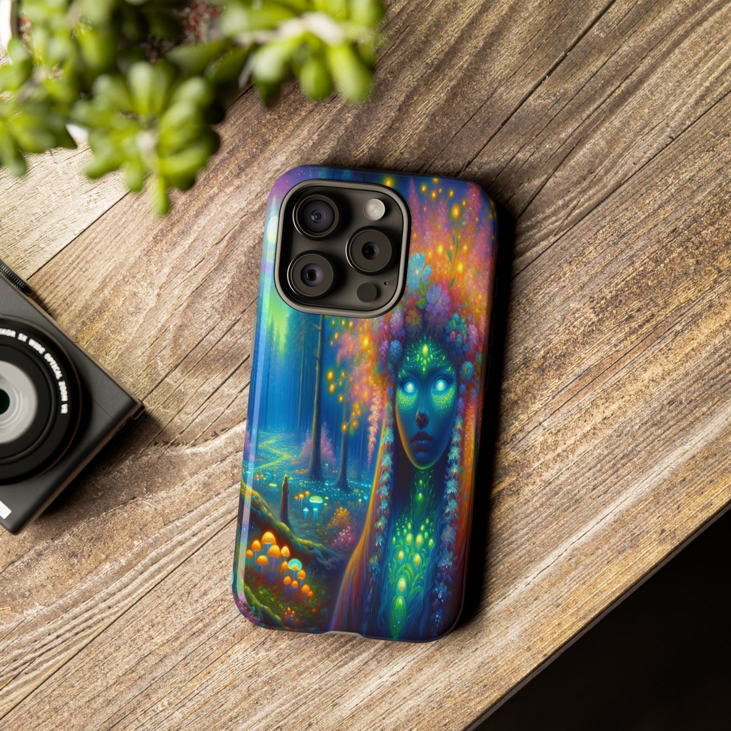 Forest of Mystical Lights - Phone Case