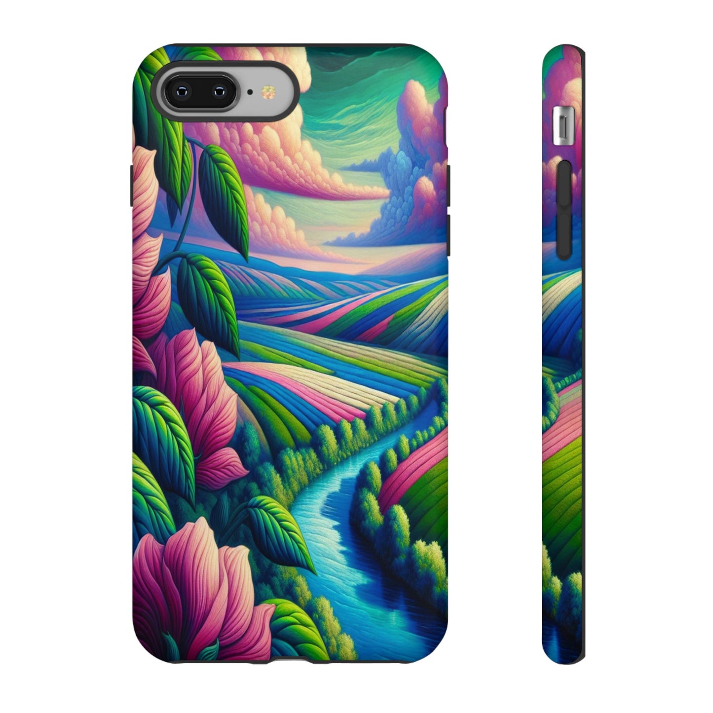 Protective Colors by the River Iphone Case Compatible With Iphone 16 15 14 - Phone Cover