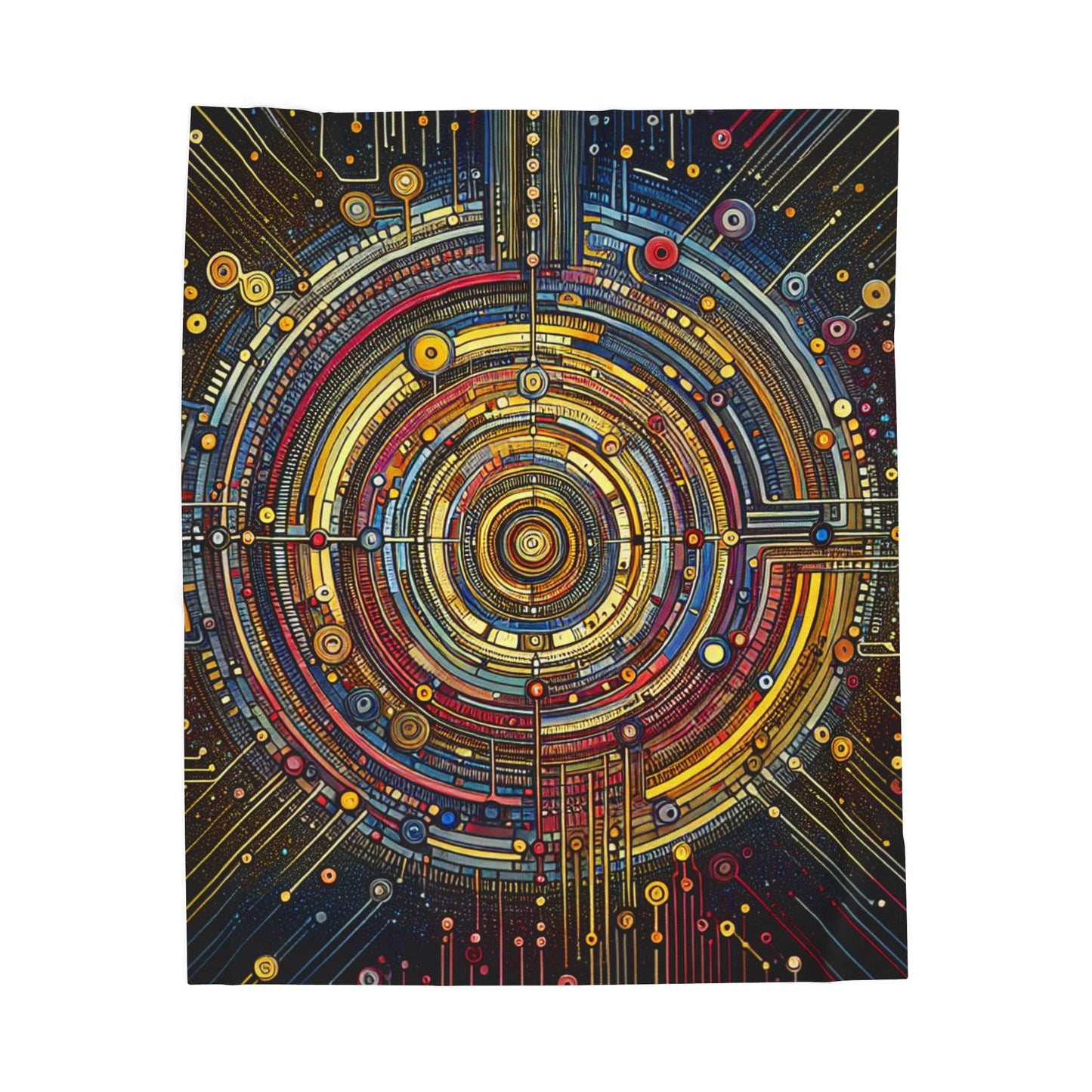 Circuitry Nexus- Plush Blanket