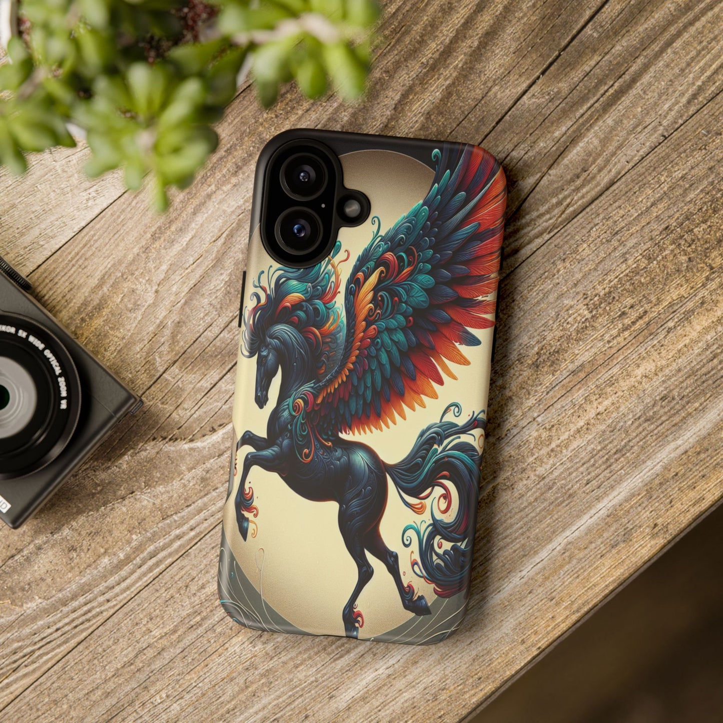 Winged Fantasy in Motion - Phone Case