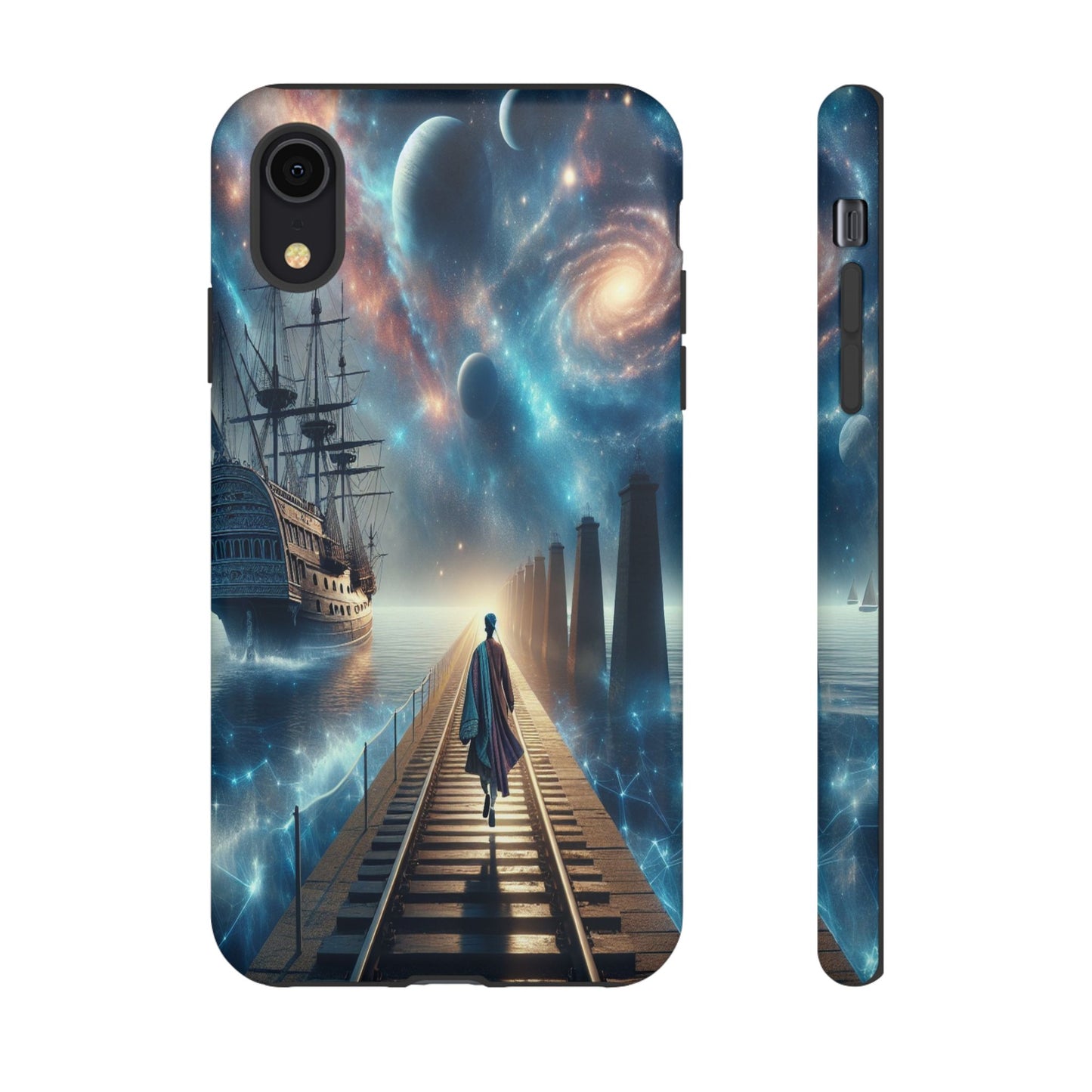 Protective Journey Through the Stars Iphone Case Compatible With Iphone 16 15 14 - Phone Cover