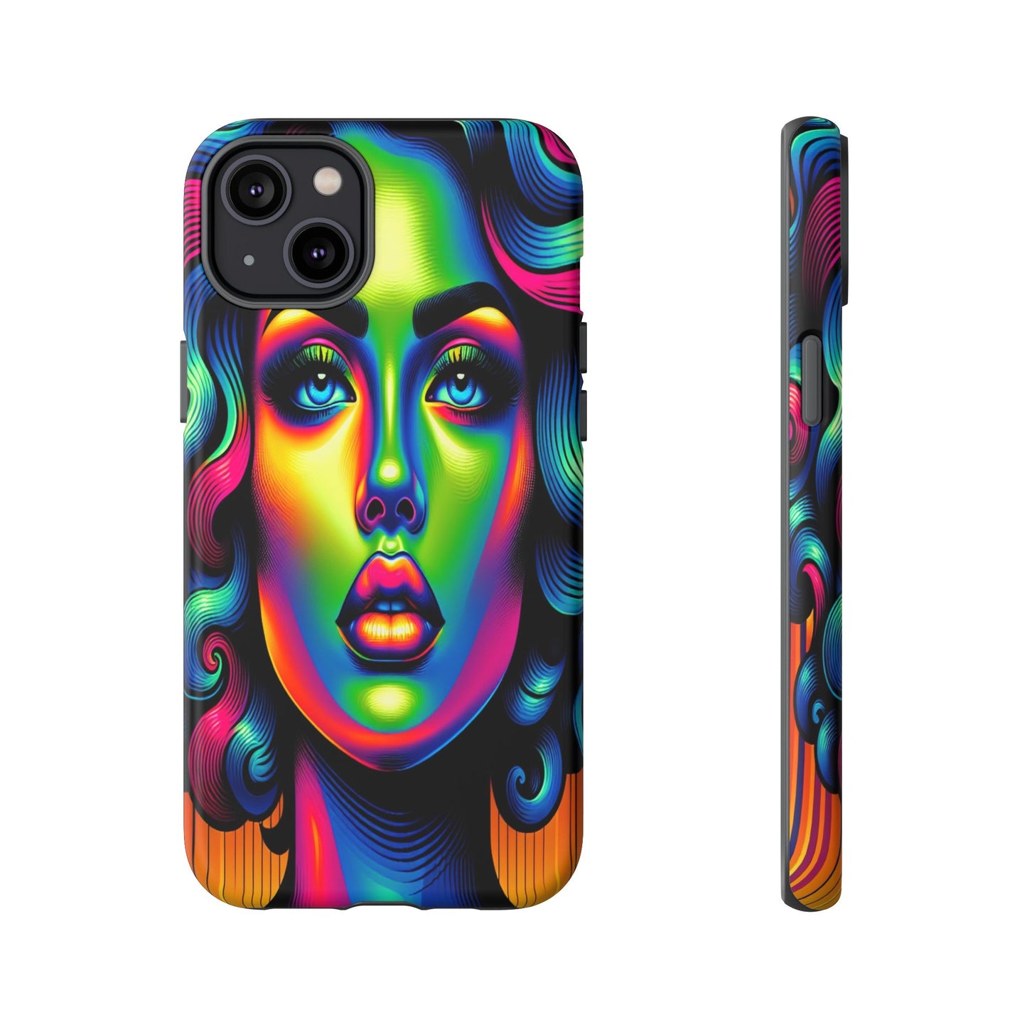 Custom Protective Spectrum Radiance Iphone Case Compatible With Iphone 16 15 14 - Phone Cover