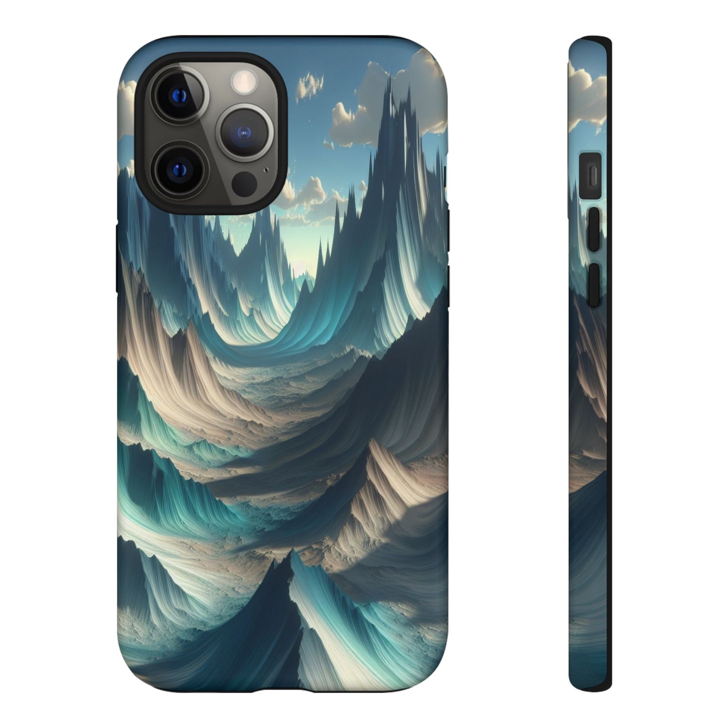 Whispering Peaks of Imagination - Phone Case