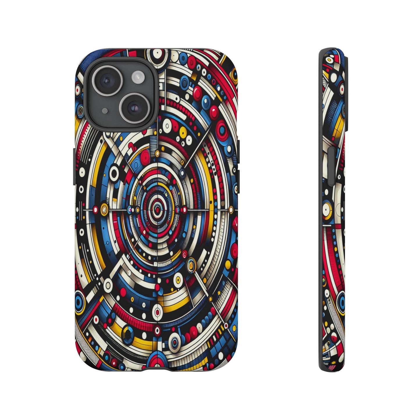 Kaleidoscope of Geometry and Color - Phone Case