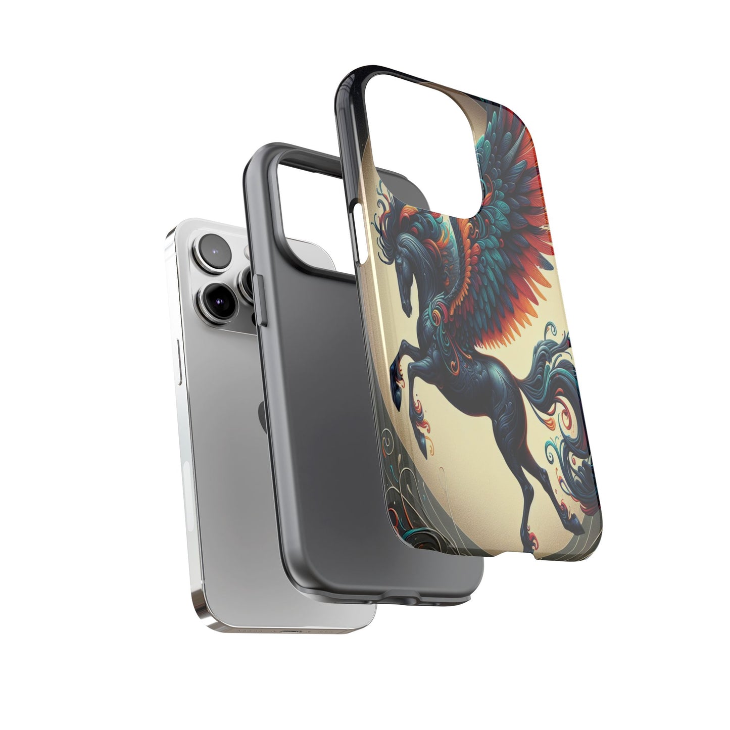 Winged Fantasy in Motion - Phone Case