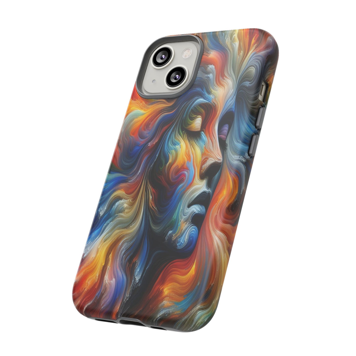 Custom Protective Whirlwind of Colors Iphone Case Compatible With Iphone 16 15 14 - Phone Cover