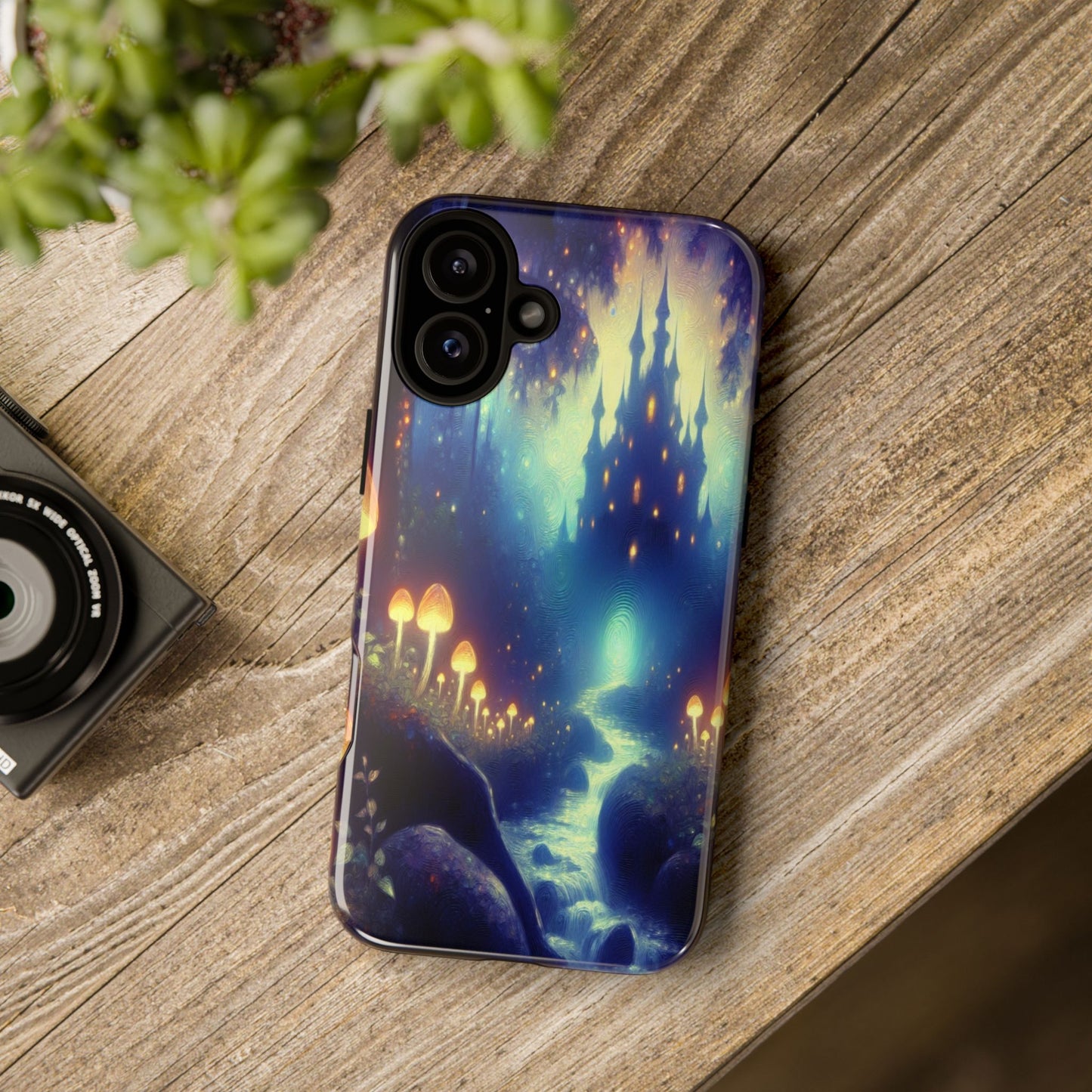 The Luminous Forest Path - Phone Case