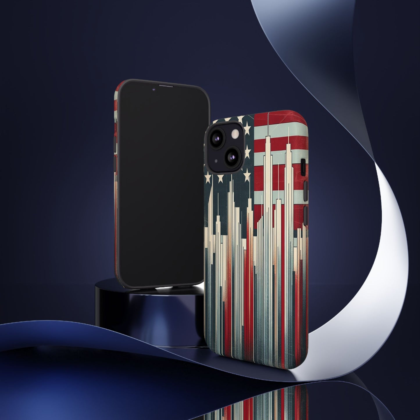 Skyline and Stars Unite - Phone Case