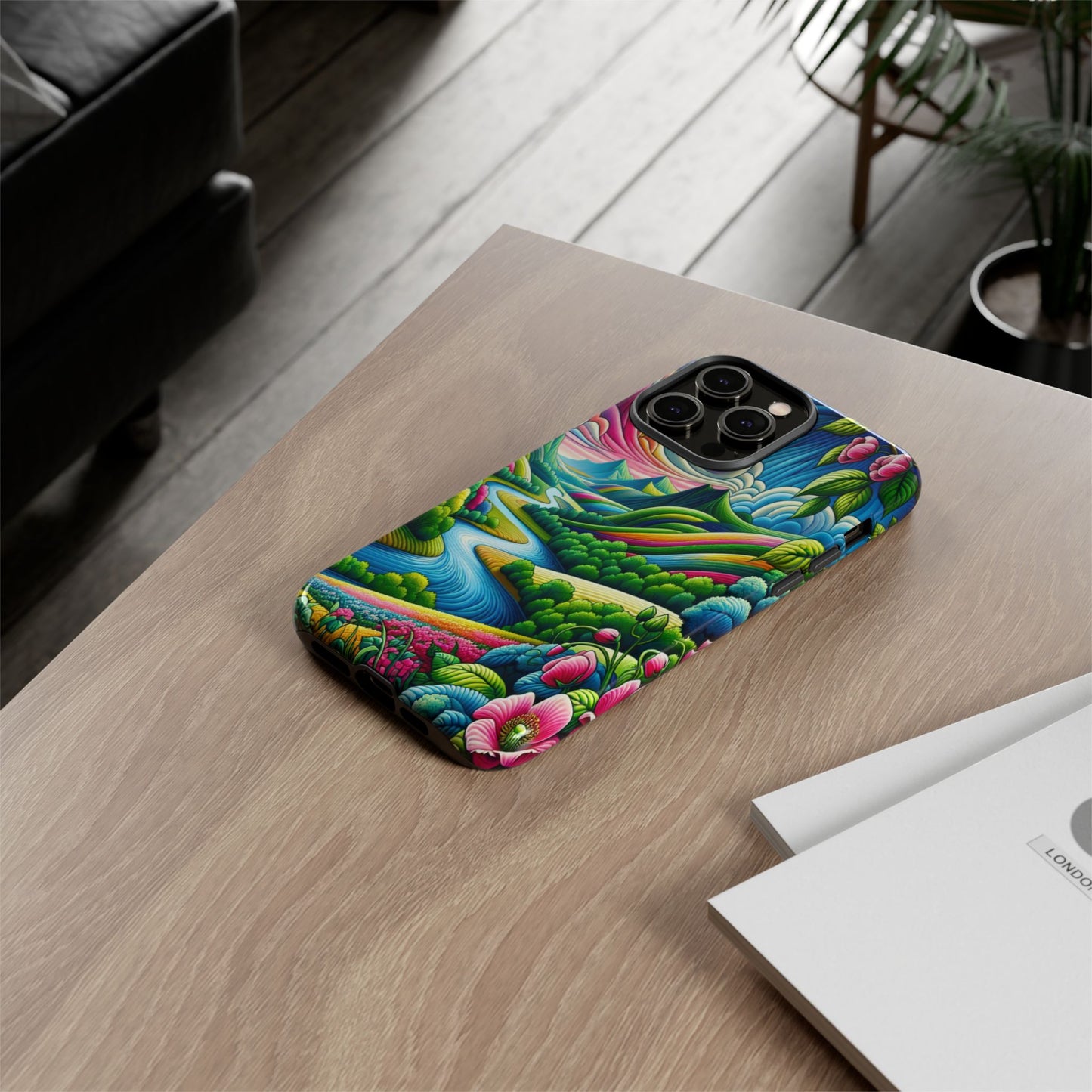 Colorful Landscape Fantasy - Phone Case