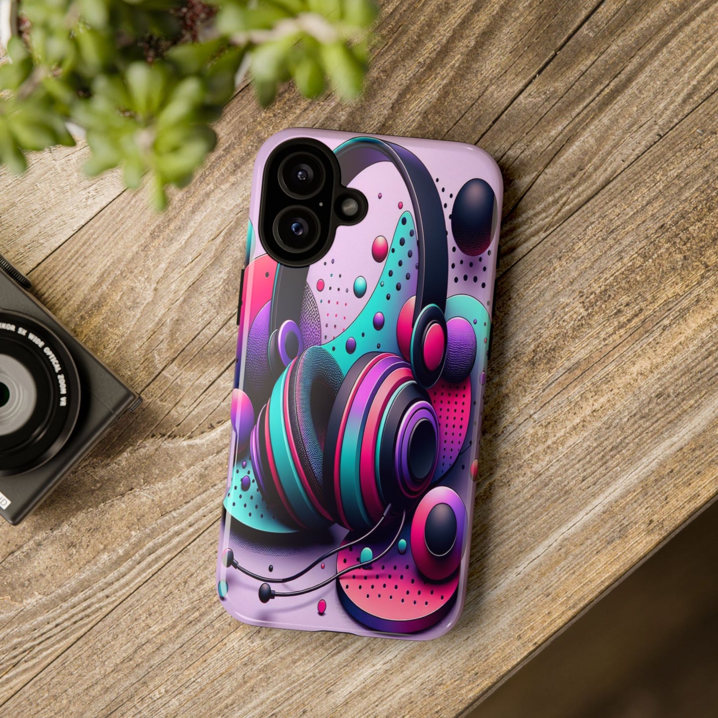 Rhythmic Echoes - Phone Case