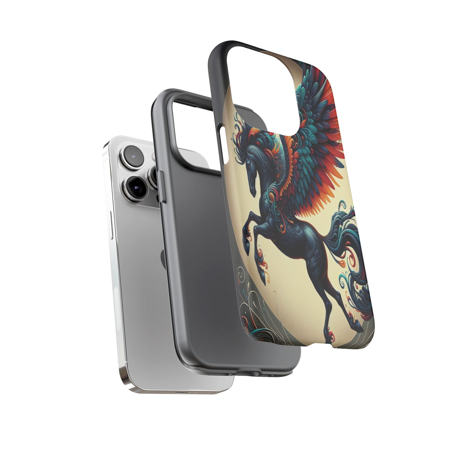 Winged Fantasy in Motion - Phone Case
