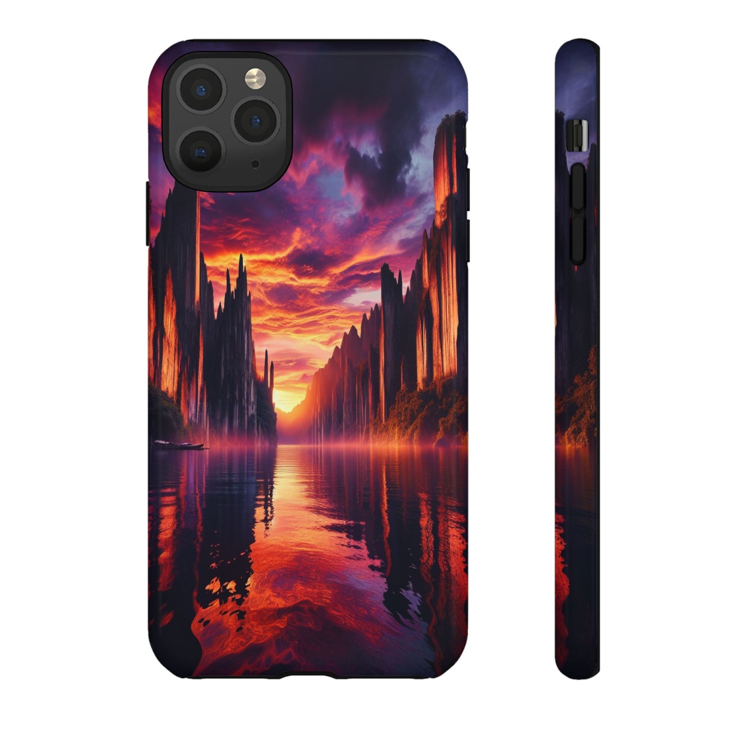 Protective Radiant Horizon Reverie  Iphone Case Compatible With Iphone 16 15 14 - Phone Cover