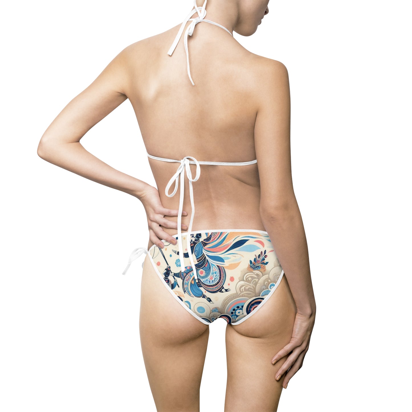 Women's Festive Dance of Whirling Winds Bikini Swimsuit