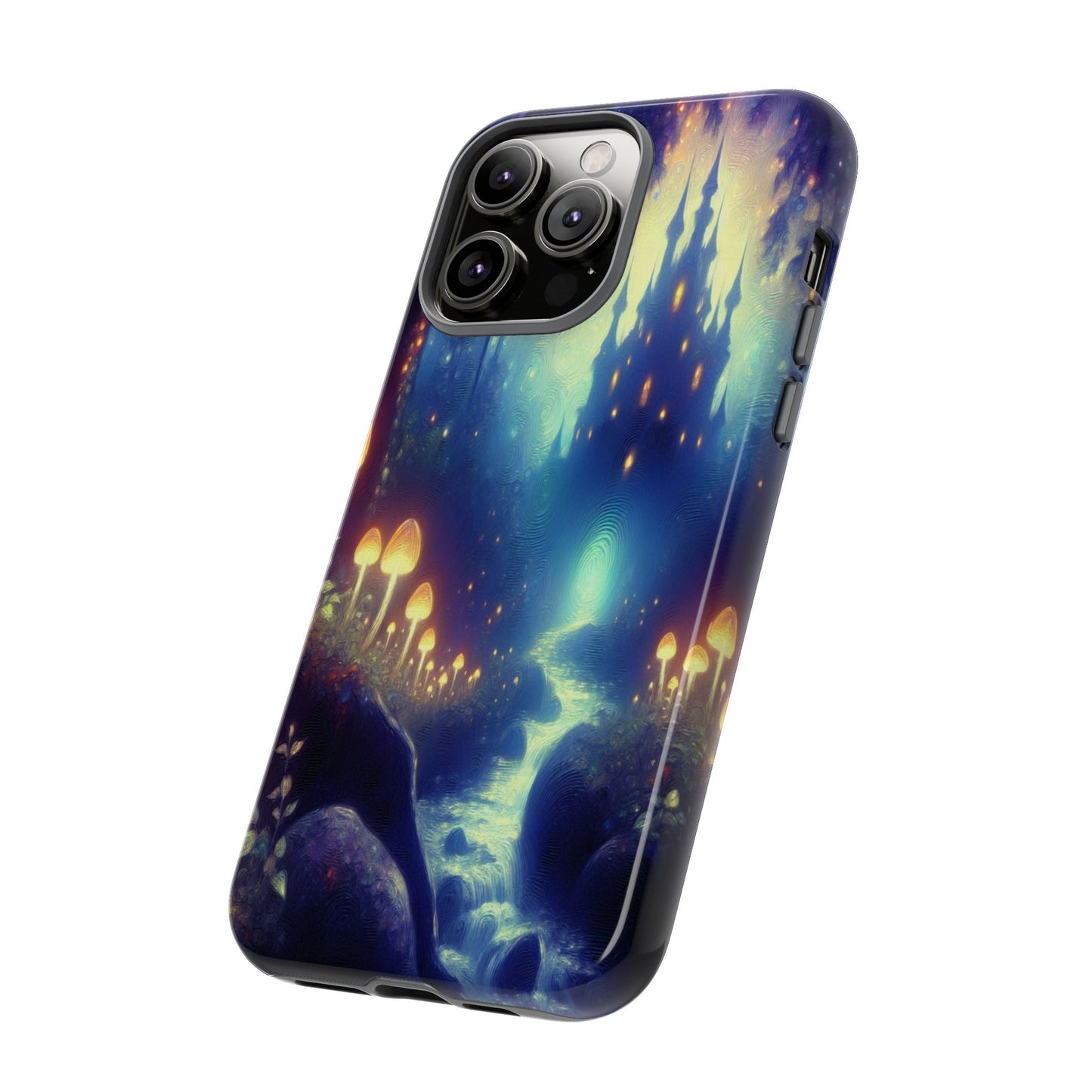 The Luminous Forest Path - Phone Case