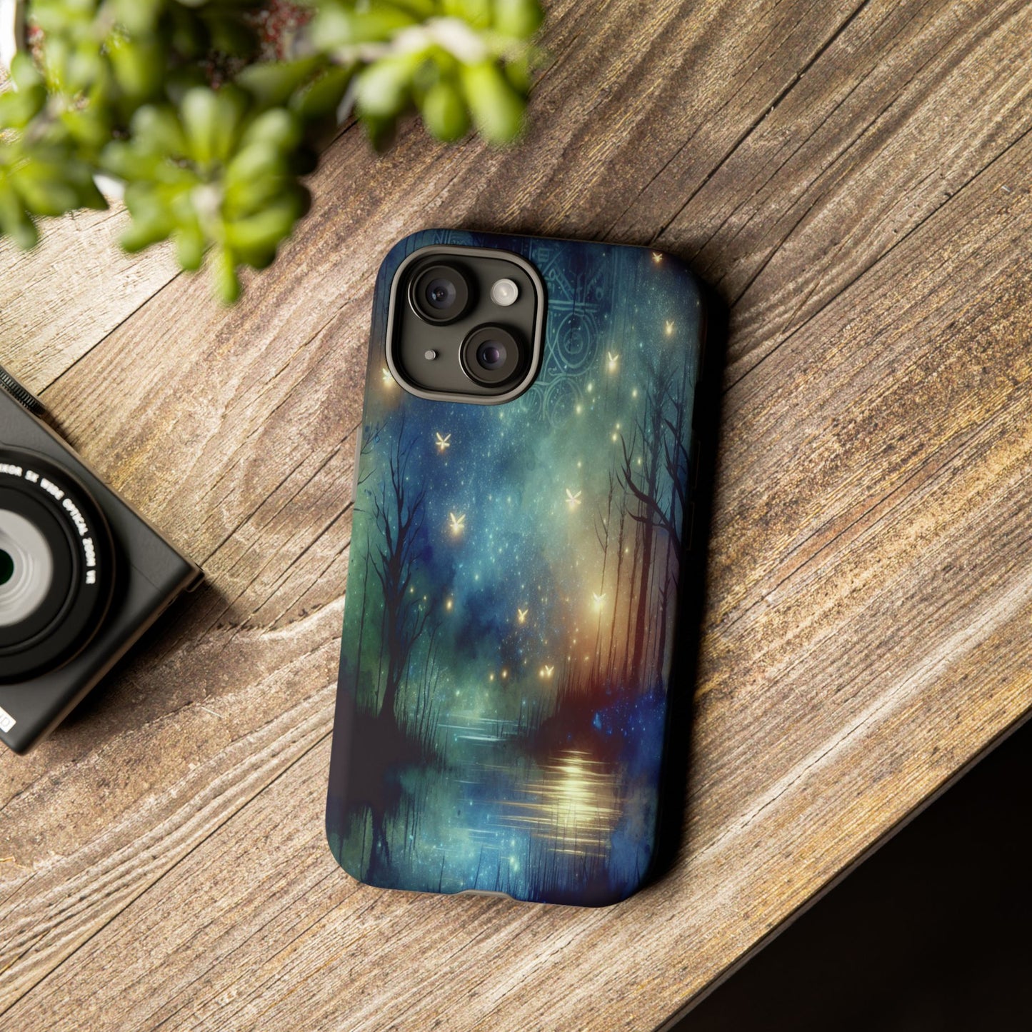 Starlit Fantasy Forest - Phone Case