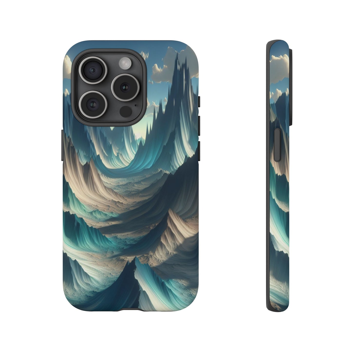Whispering Peaks of Imagination - Phone Case