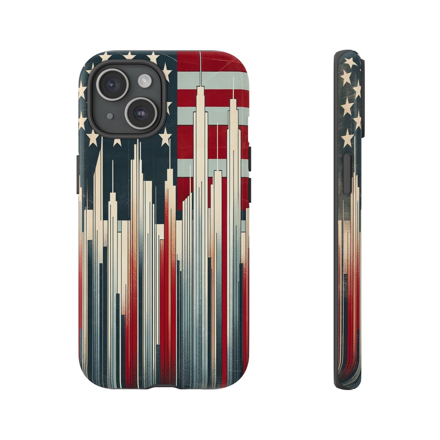 Skyline and Stars Unite - Phone Case