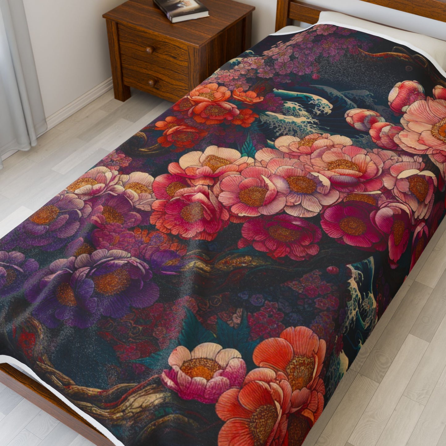 Floral Renaissance - Plush Blanket