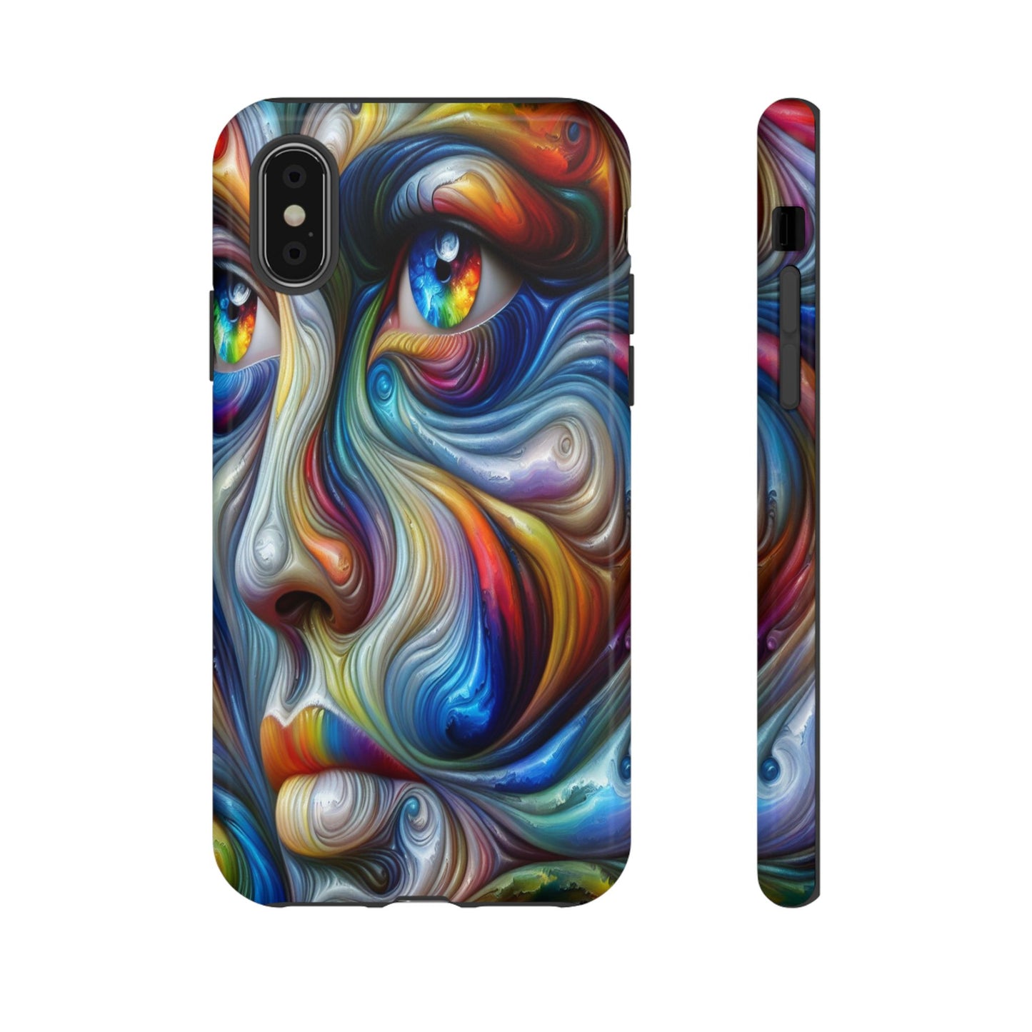 Custom ProtectiveKaleidoscopic VisionIphone Case Compatible With Iphone 16 15 14 - Phone Cover