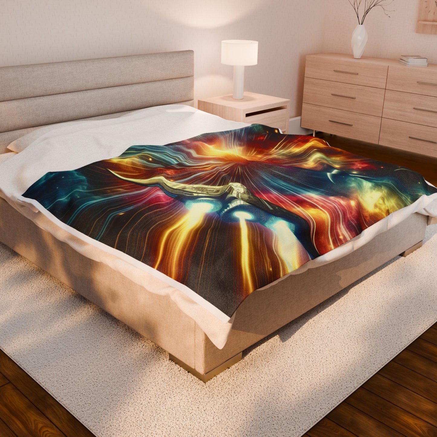Interstellar Odyssey- Plush Blanket