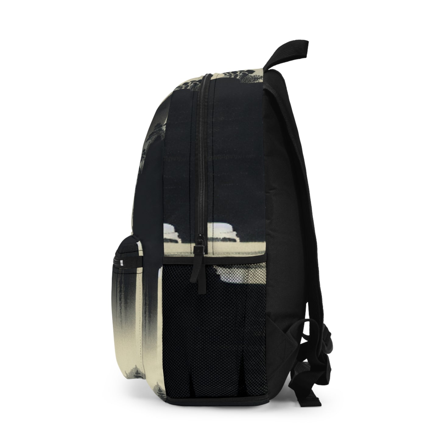 Mystical Peaks and Waterfall Scene- Backpack