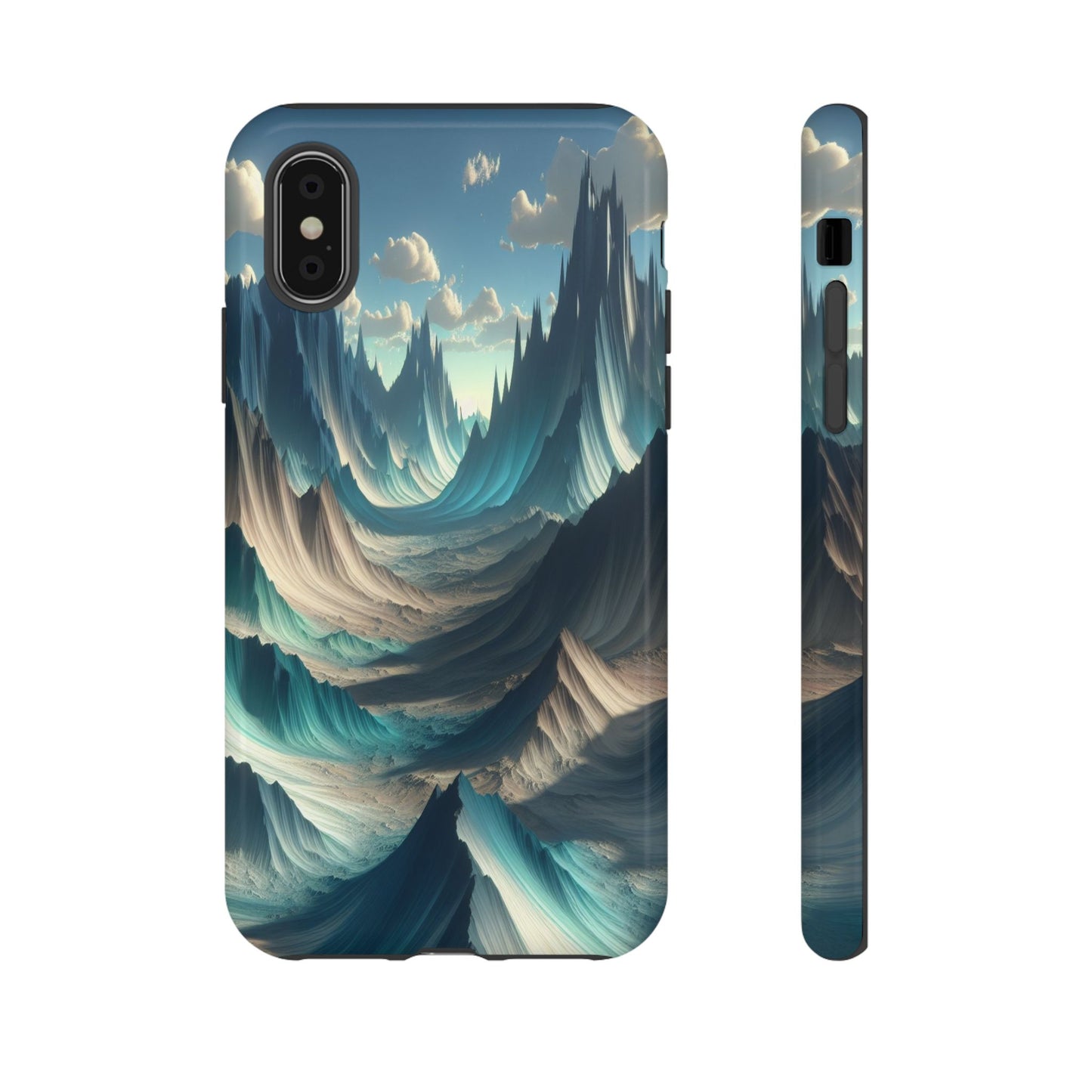 Whispering Peaks of Imagination - Phone Case