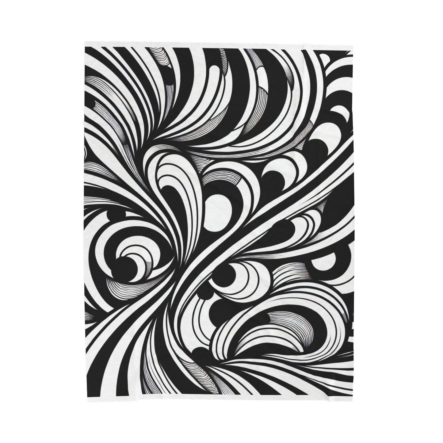 Flowing Currents - Plush Blanket