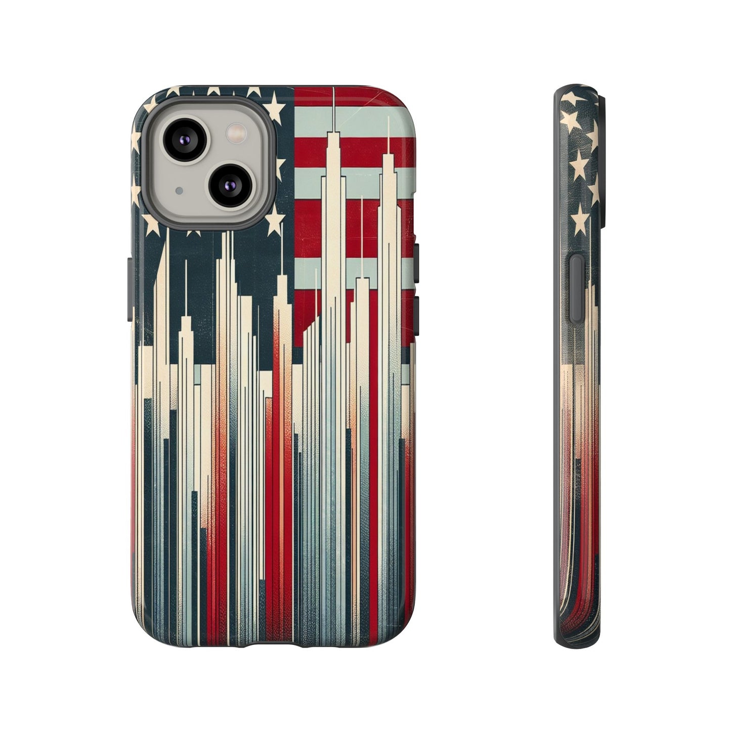 Skyline and Stars Unite - Phone Case