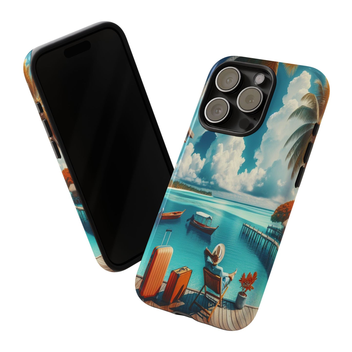 Island Escape Oasis - Phone Case