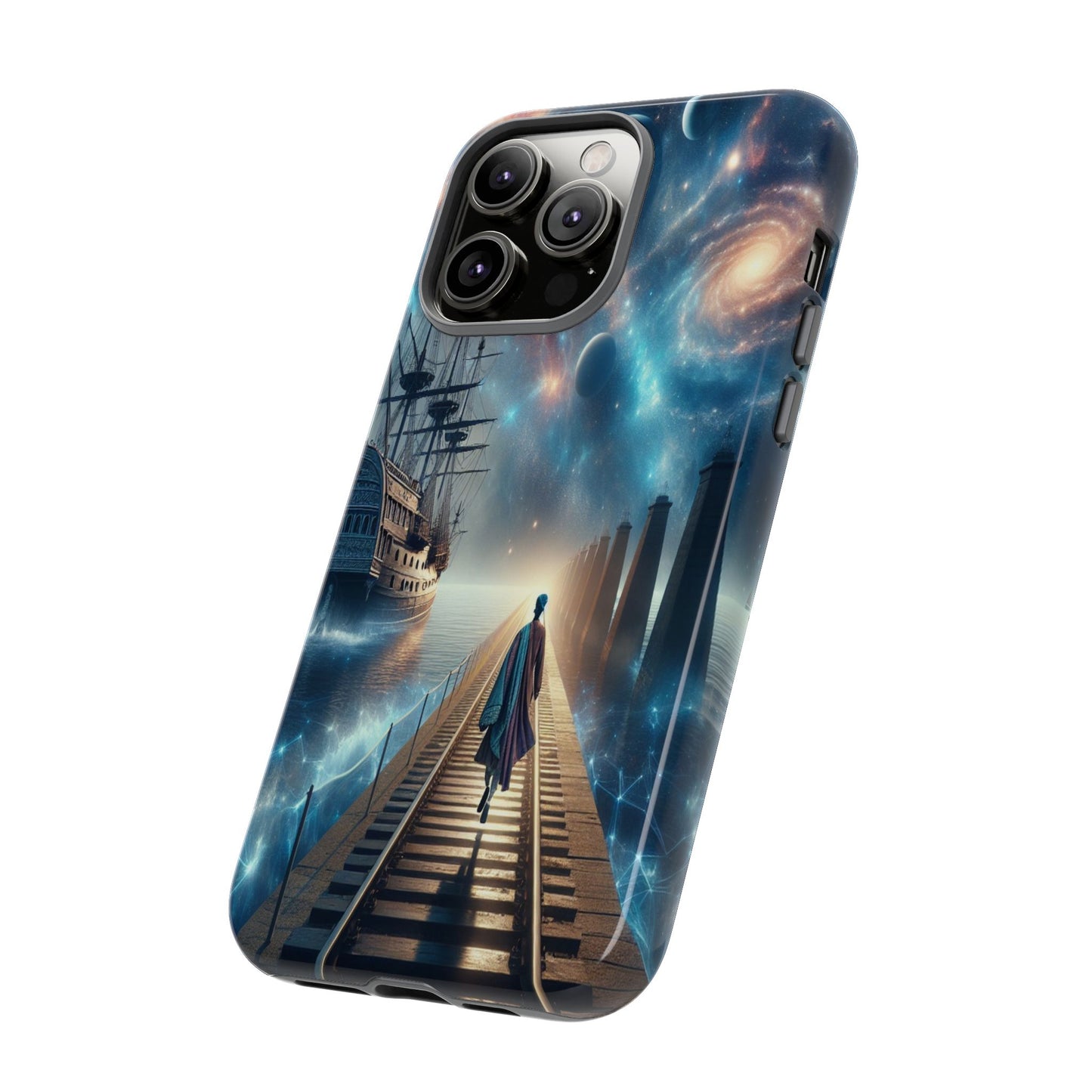 Protective Journey Through the Stars Iphone Case Compatible With Iphone 16 15 14 - Phone Cover