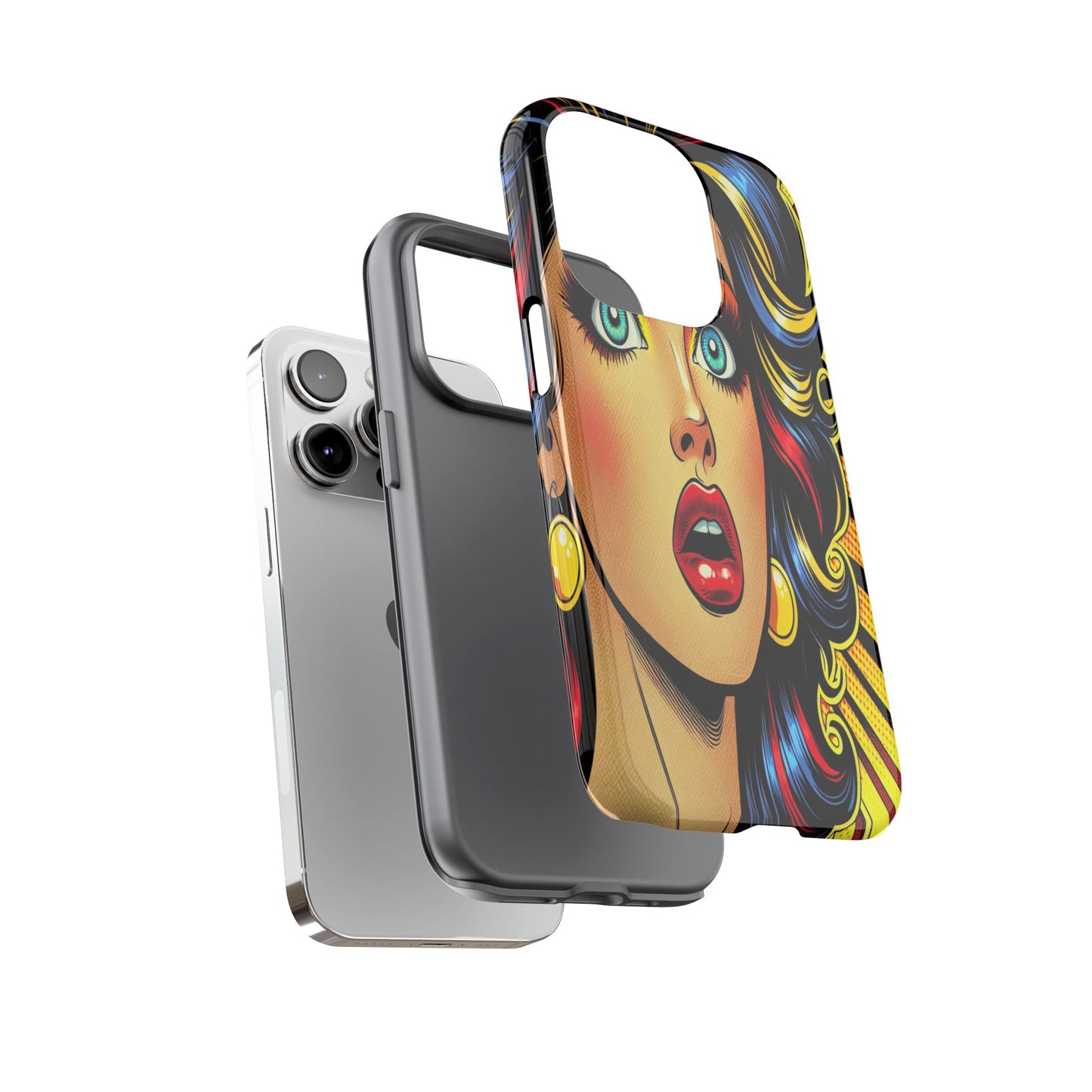 Pop Art Surprise - Phone Case