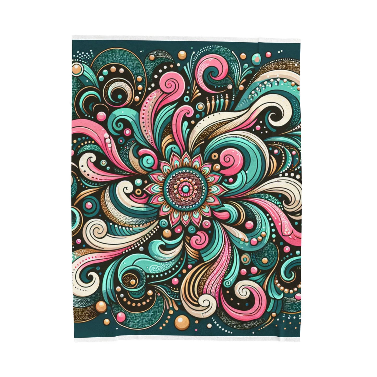 Curves in Motion - Plush Blanket