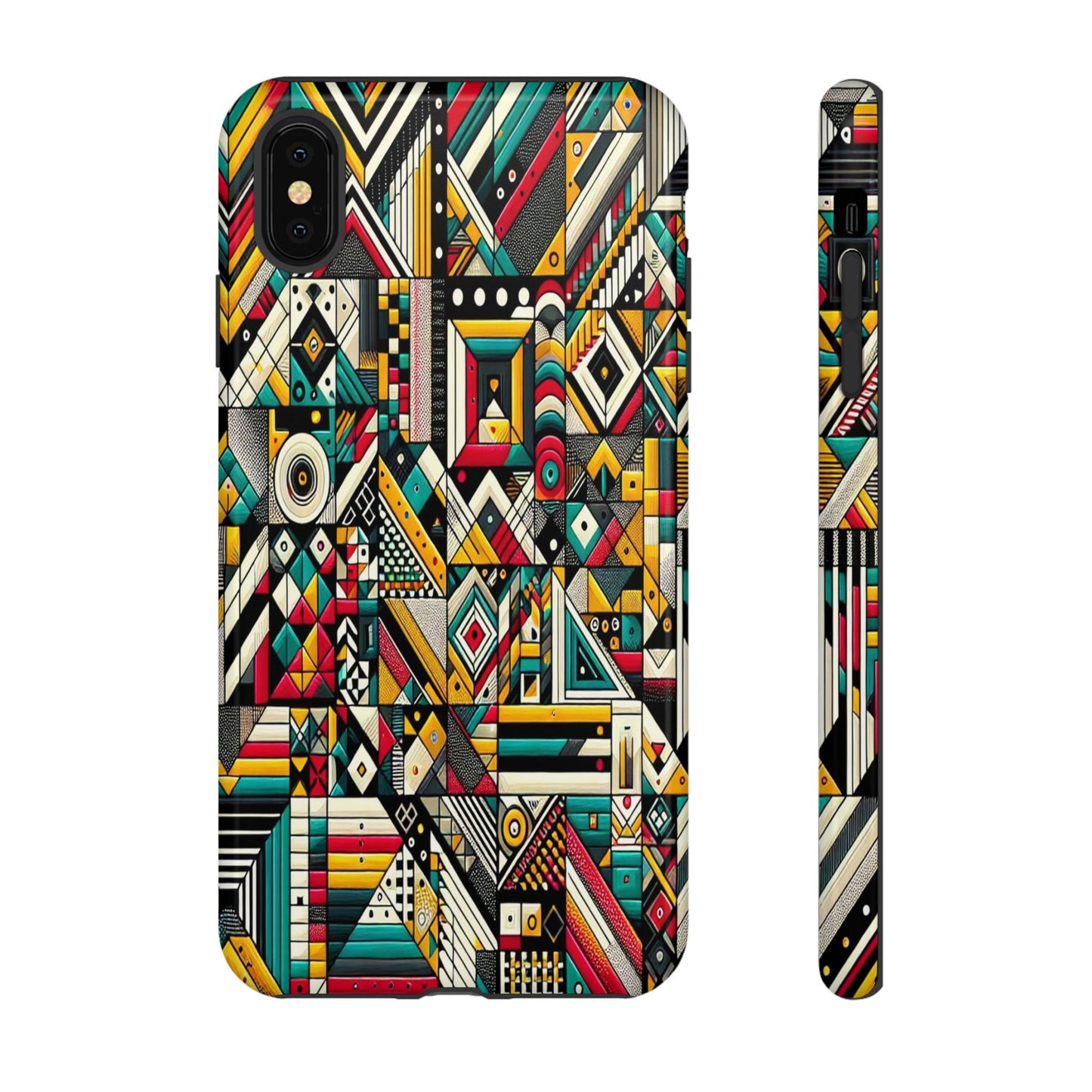 Custom ProtectiveGeometric KaleidoscopeIphone Case Compatible With Iphone 16 15 14 - Phone Cover