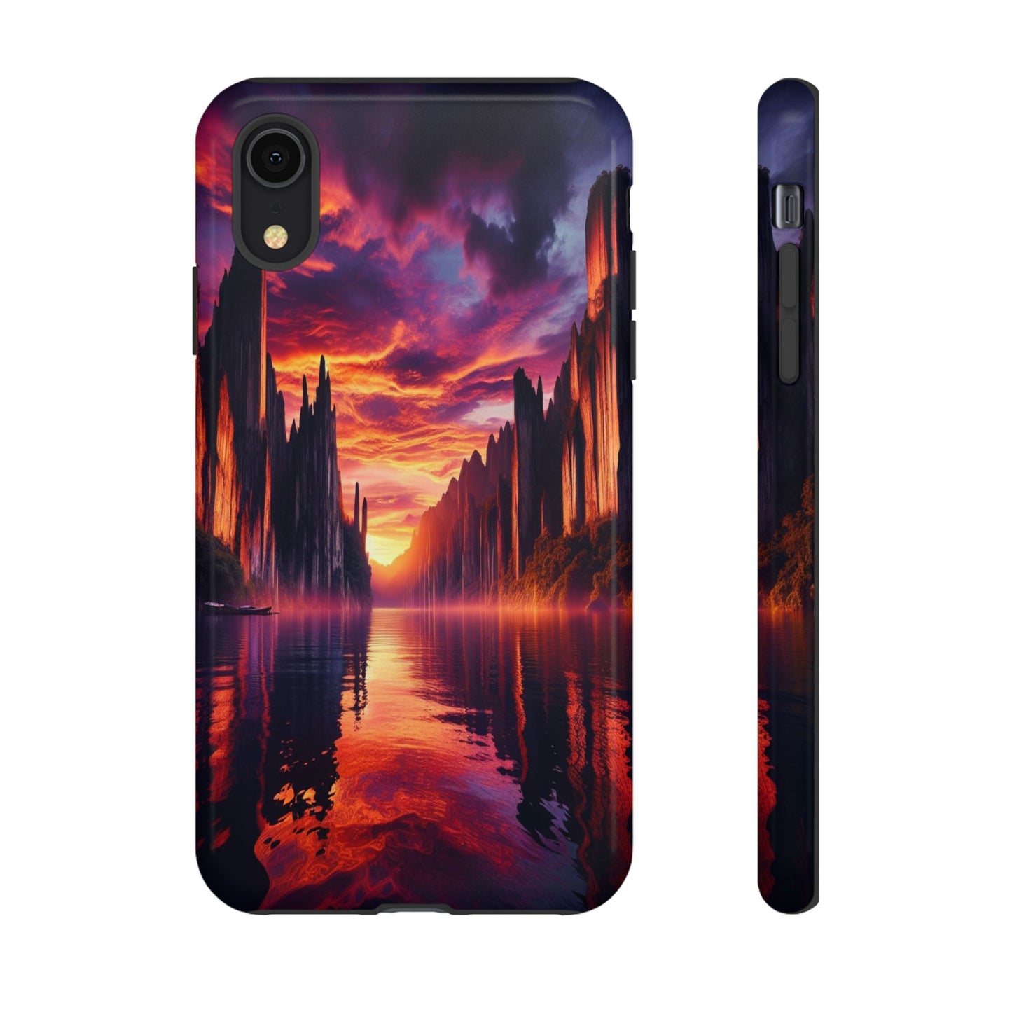 Protective Radiant Horizon Reverie  Iphone Case Compatible With Iphone 16 15 14 - Phone Cover