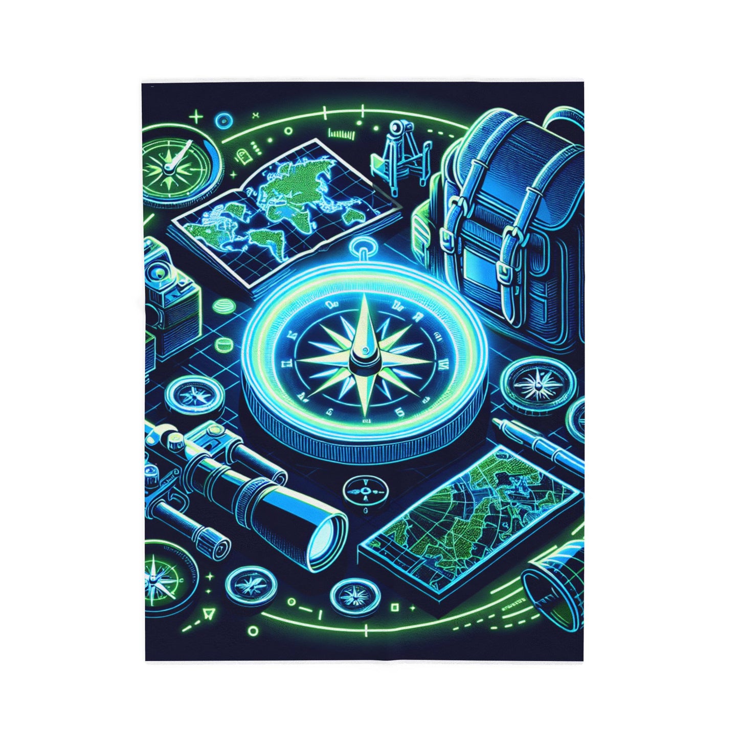 Navigator's Toolbox - Plush Blanket