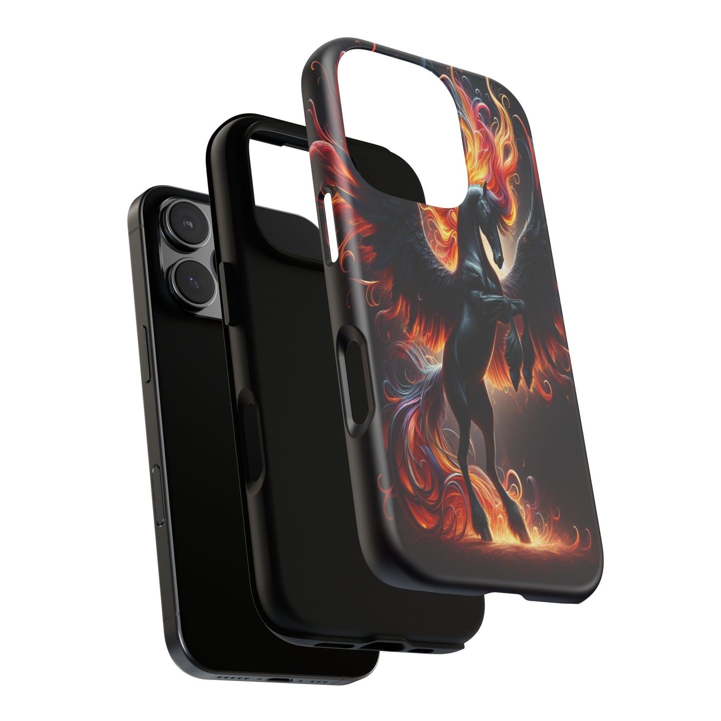 Custom ProtectiveWings of Fire and GraceIphone Case Compatible With Iphone 16 15 14 - Phone Cover