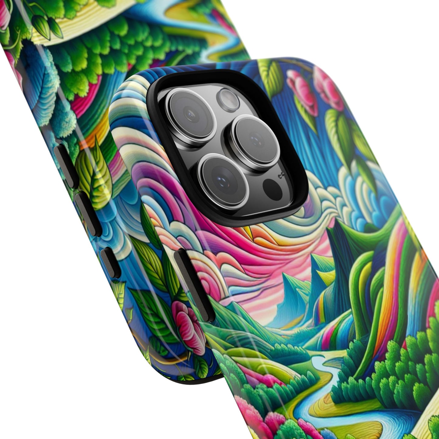 Colorful Landscape Fantasy - Phone Case