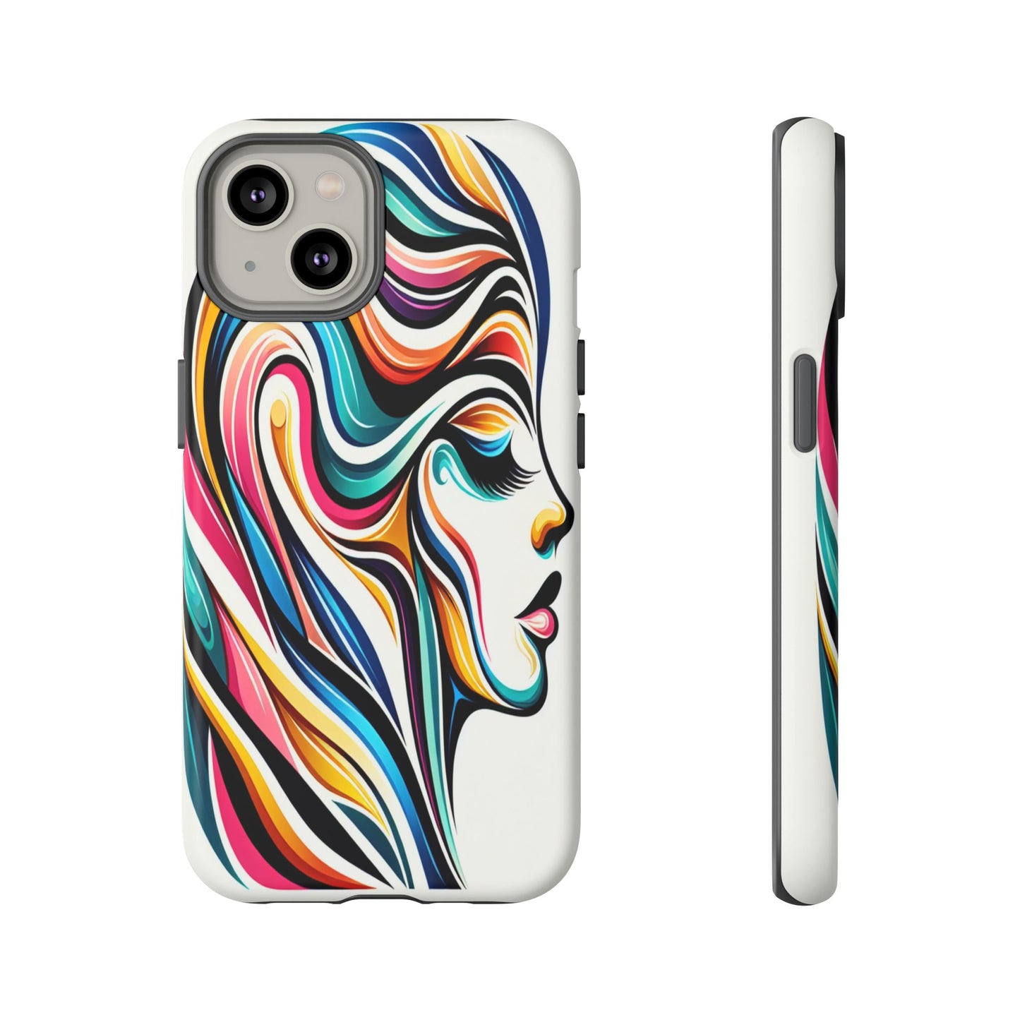 Custom ProtectiveRadiant WhirlsIphone Case Compatible With Iphone 16 15 14 - Phone Cover