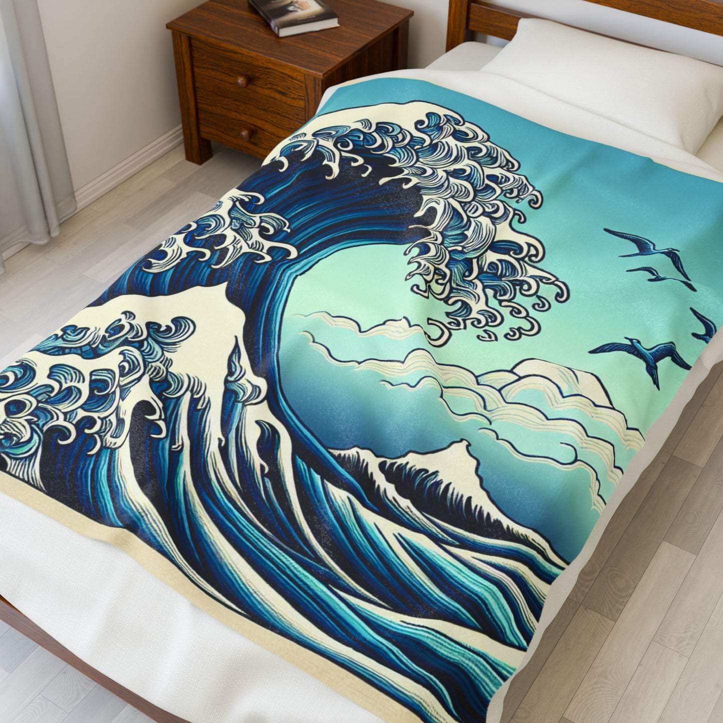 Ocean Rhythms - Plush Blanket