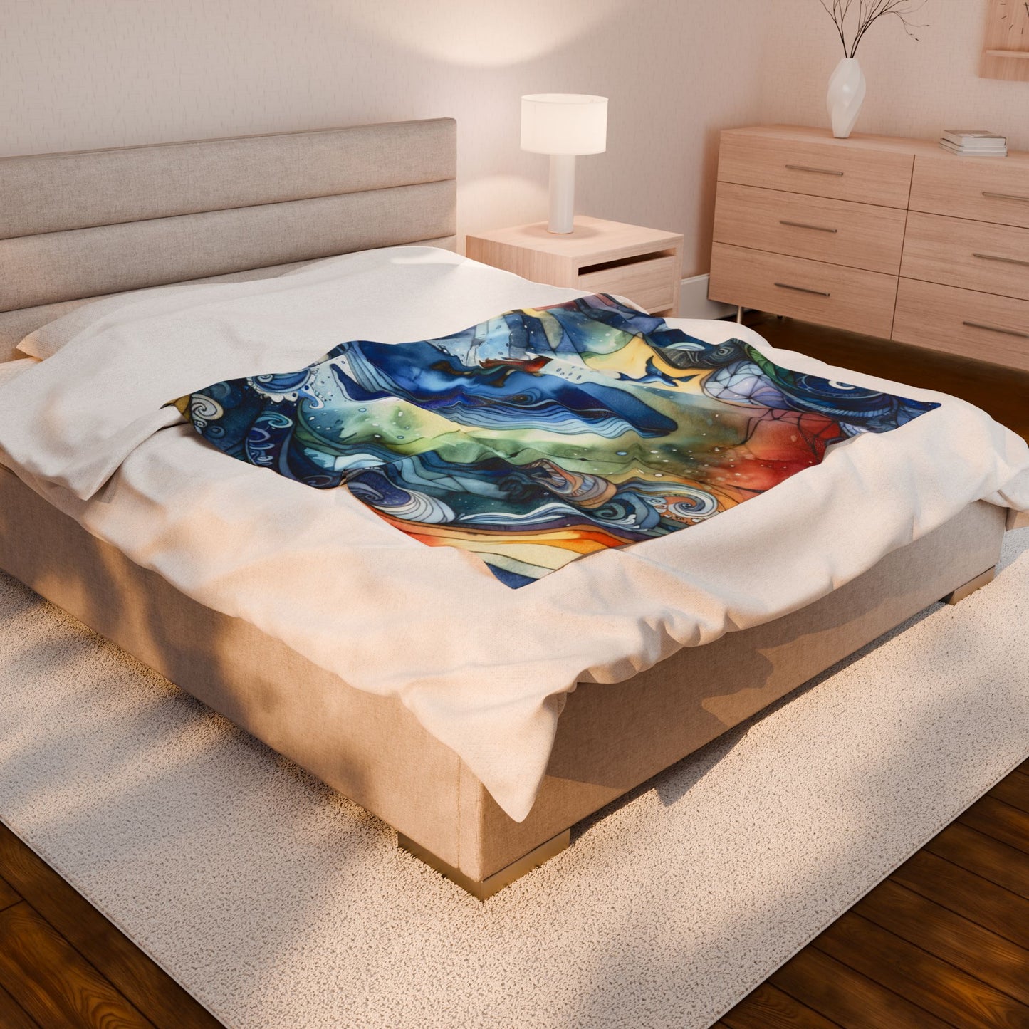 Journey Beyond Boundaries - Plush Blanket