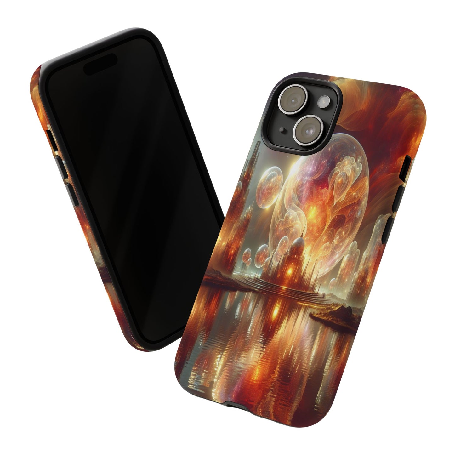 Protective Celestial Dreamscape Iphone Case Compatible With Iphone 16 15 14 - Phone Cover