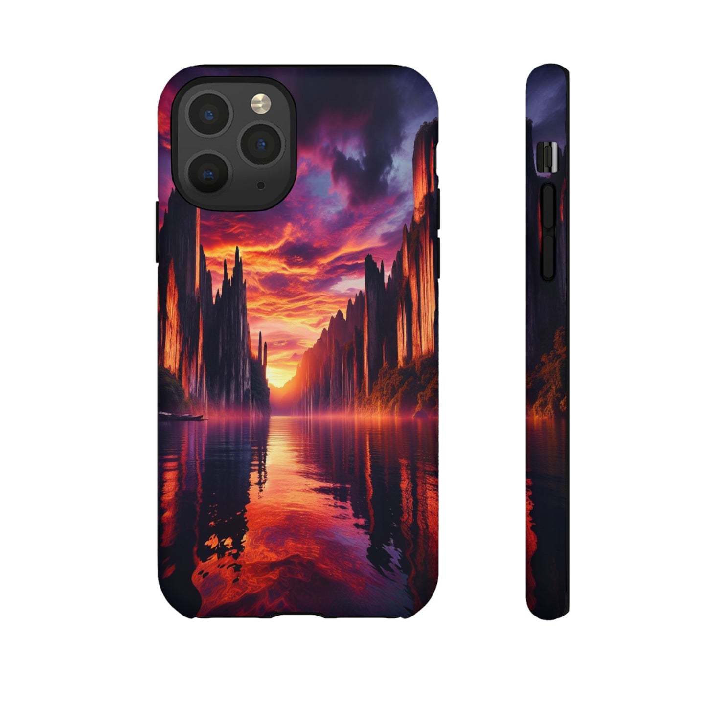 Protective Radiant Horizon Reverie  Iphone Case Compatible With Iphone 16 15 14 - Phone Cover