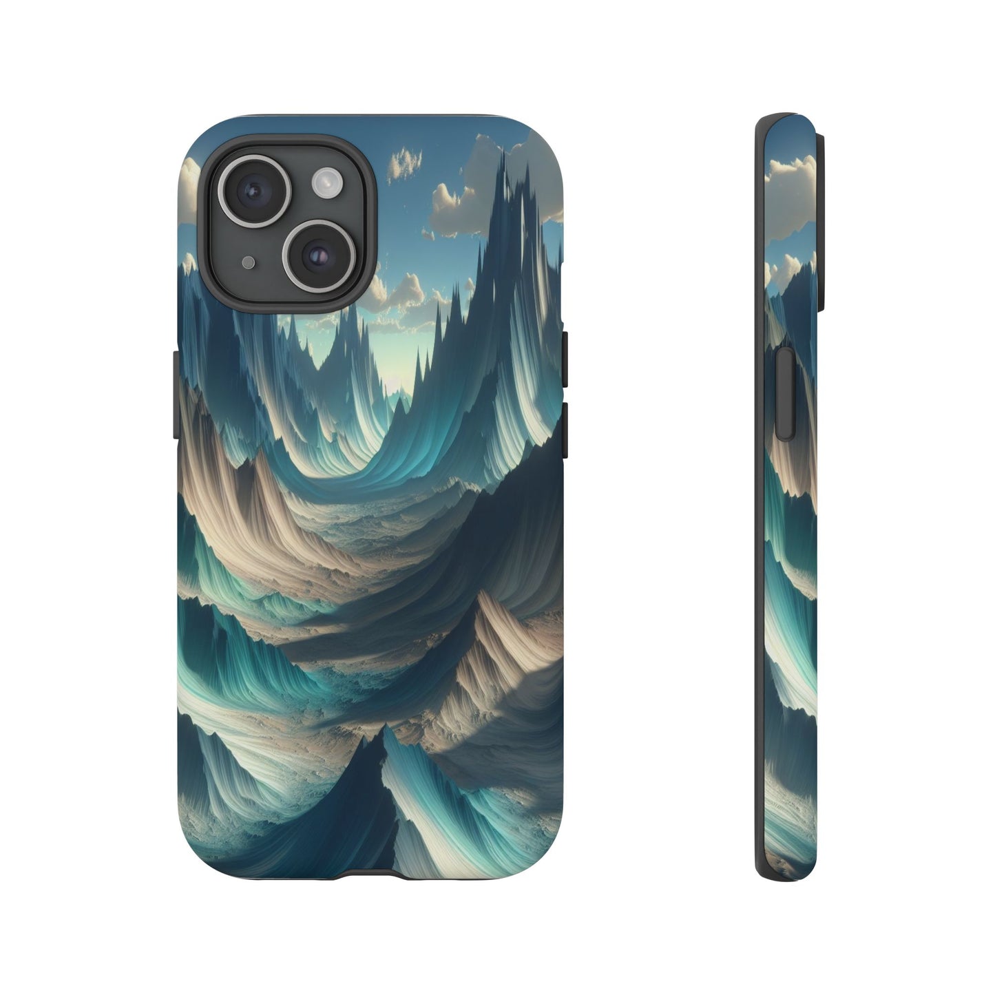 Whispering Peaks of Imagination - Phone Case