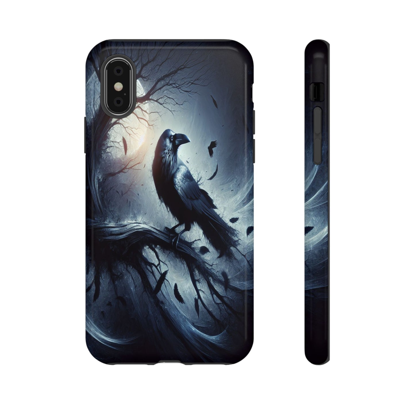 Glimpse of the Night Raven - Phone Case