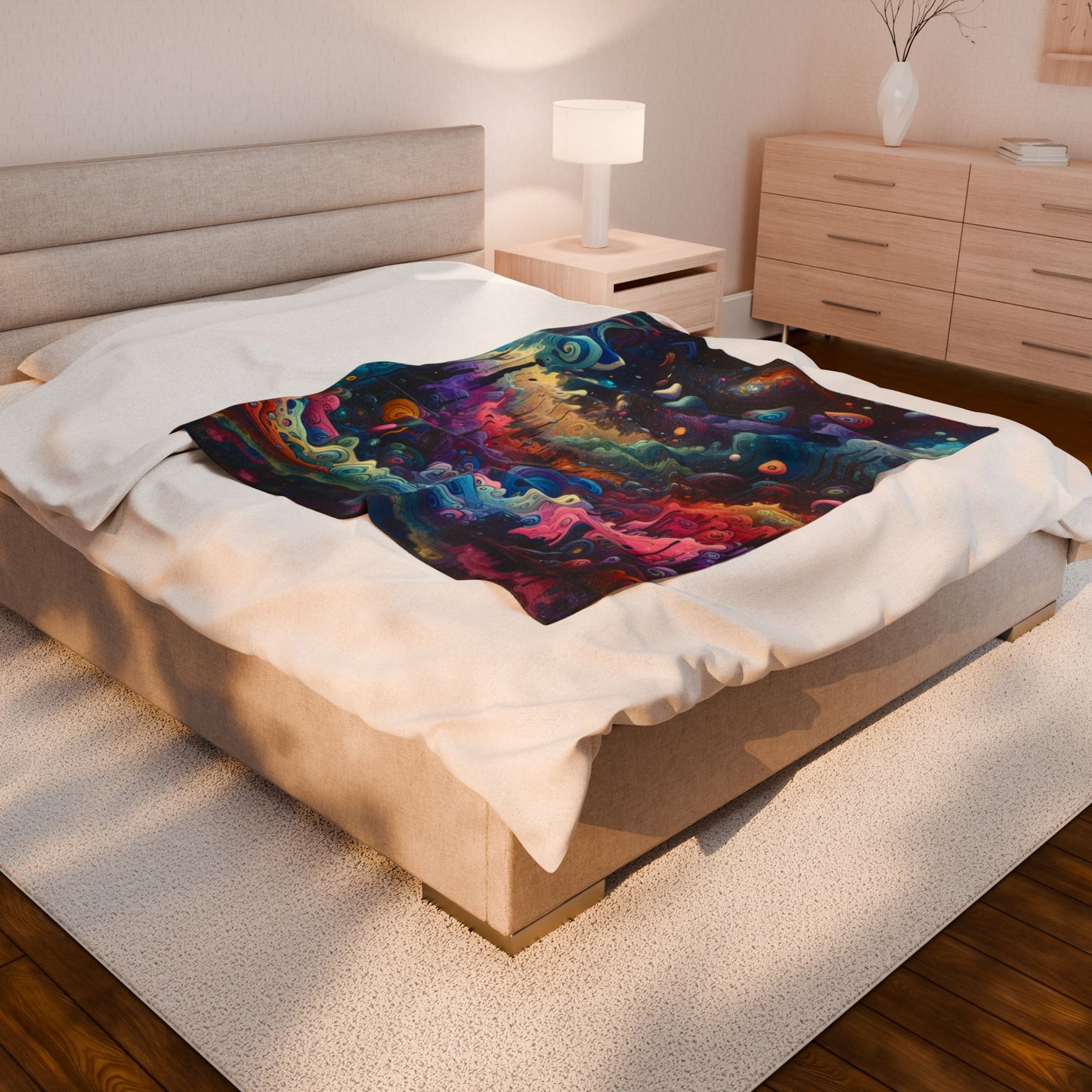 Interstellar Imagination- Plush Blanket