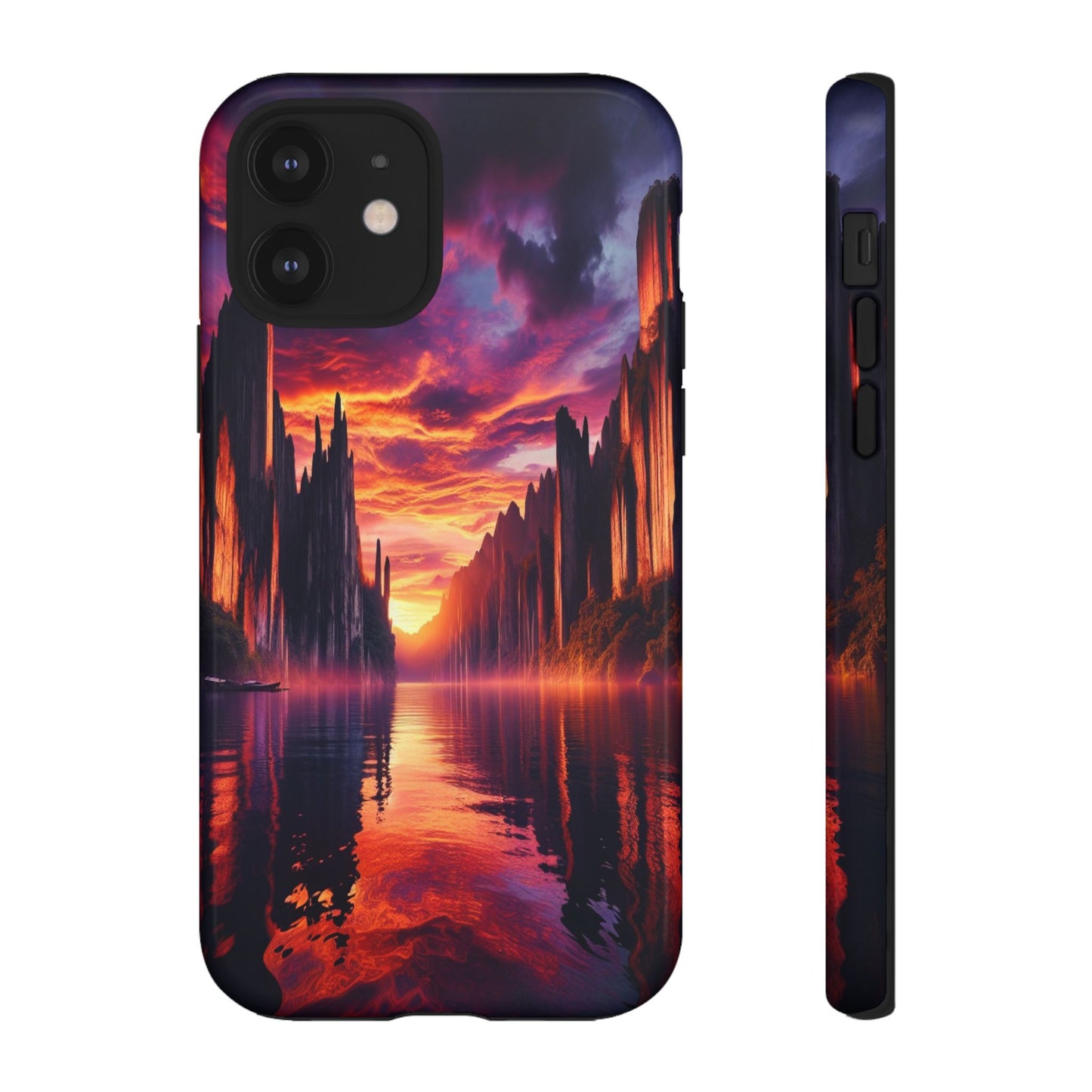 Protective Radiant Horizon Reverie  Iphone Case Compatible With Iphone 16 15 14 - Phone Cover